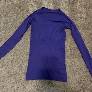 Lululemon purple long sleeve swiftly